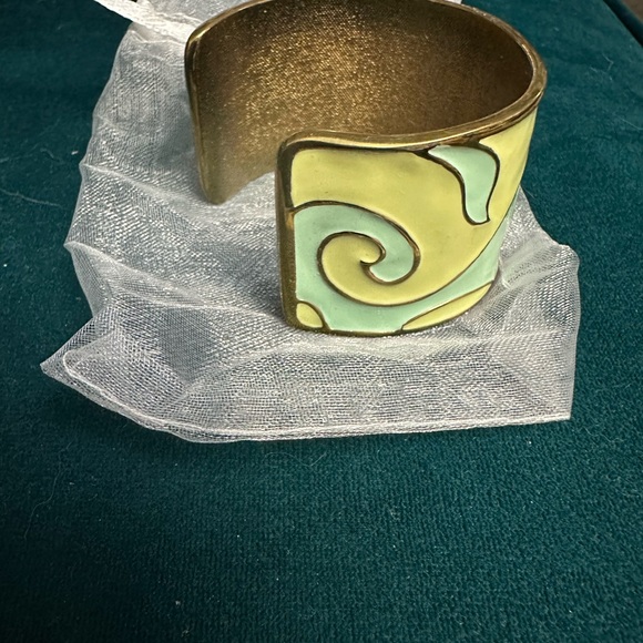 Enamel Cuff Bracelet - Picture 3 of 7